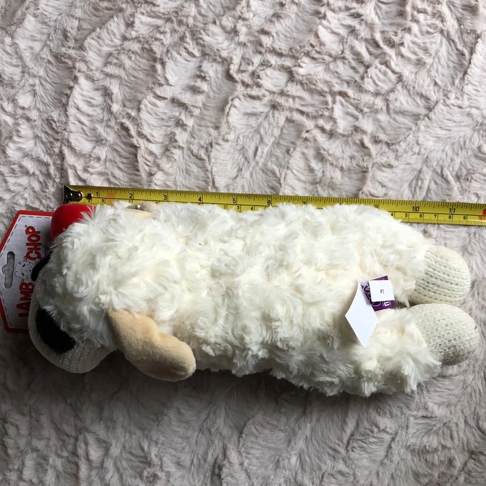 Lamb Chop Plush Dog Toy